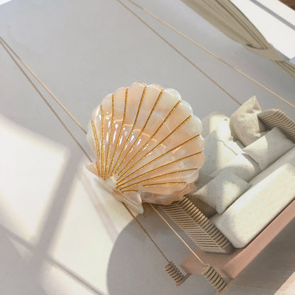 Shiny Seashell Acetate Hair Claw Clip 5 by HitMyNeed