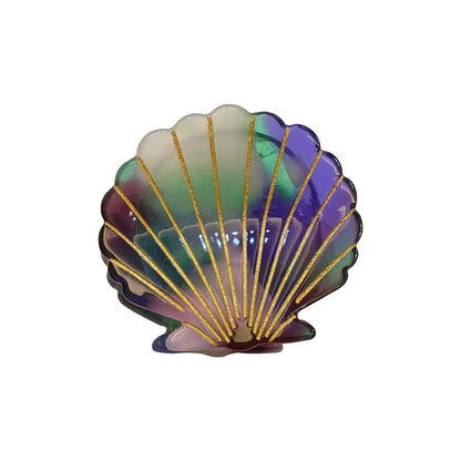 Shiny Seashell Acetate Hair Claw Clip by HitMyNeed