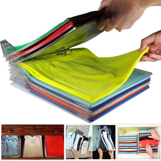 Shirt Organizer Clothes Folding Boards (Set of 10) by HitMyNeed