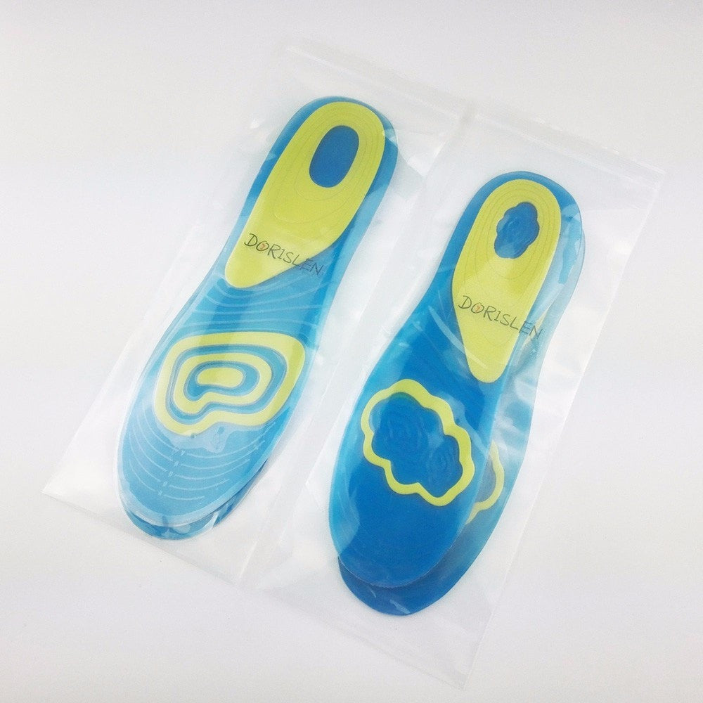 Shock Absorbent Gel Insoles for All-Day Comfort by HitMyNeed