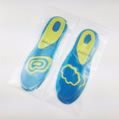 Shock Absorbent Gel Insoles for All-Day Comfort by HitMyNeed