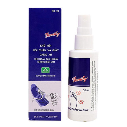 Shoe Deodorizer Spray Odor Eliminator 50ml by HitMyNeed