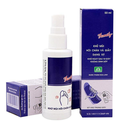 Shoe Deodorizer Spray Odor Eliminator 50ml by HitMyNeed