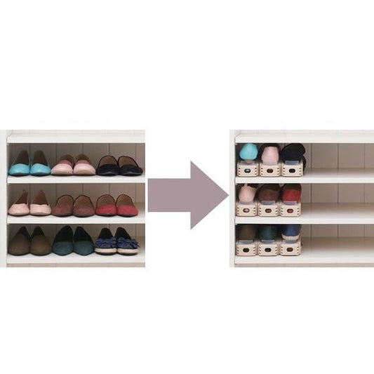 Shoe Holder Space Saver Organizer Set of 2 by HitMyNeed