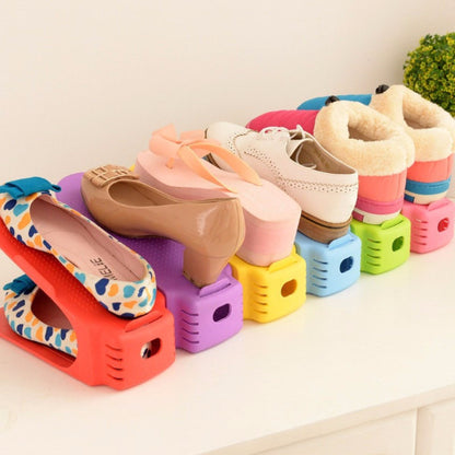 Shoe Holder Space Saver Organizer Set of 2 by HitMyNeed