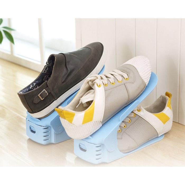 Shoe Holder Space Saver Organizer Set of 2 by HitMyNeed