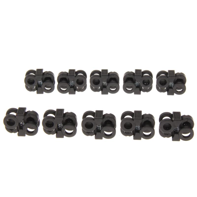 Shoelace Lock Clips Non-Slip Buckles (2 Pack) by HitMyNeed