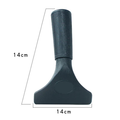 Short Handle Glass Scraper Tool for Windows & Mirrors by HitMyNeed
