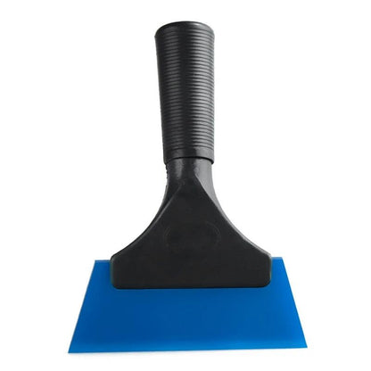 Short Handle Glass Scraper Tool for Windows & Mirrors blue by HitMyNeed