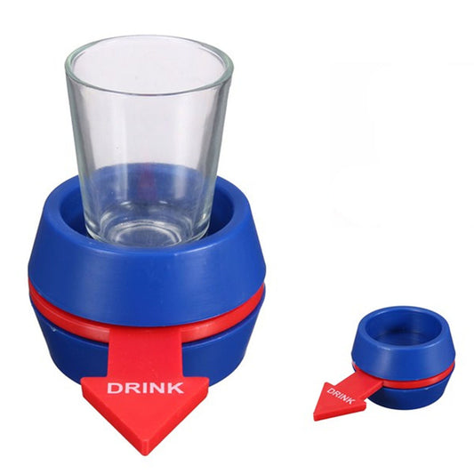 Shot Spinner Drinking Game with Glass by HitMyNeed