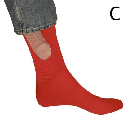 Show Off Socks Novelty Unisex Cotton Crew Socks c by HitMyNeed