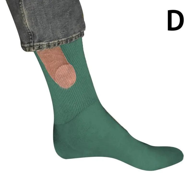 Show Off Socks Novelty Unisex Cotton Crew Socks d by HitMyNeed