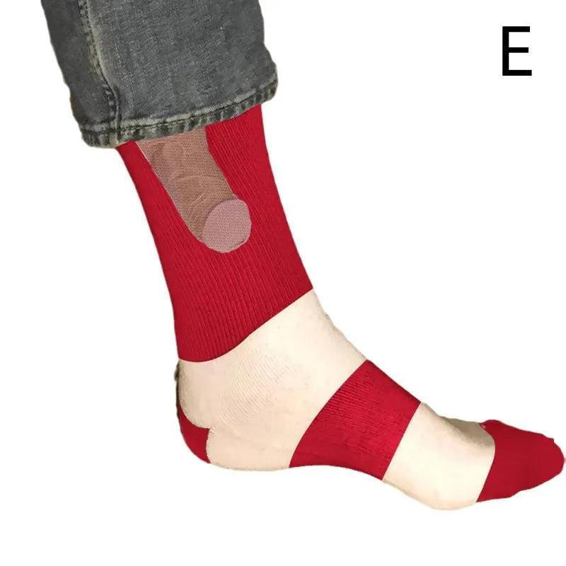 Show Off Socks Novelty Unisex Cotton Crew Socks e by HitMyNeed