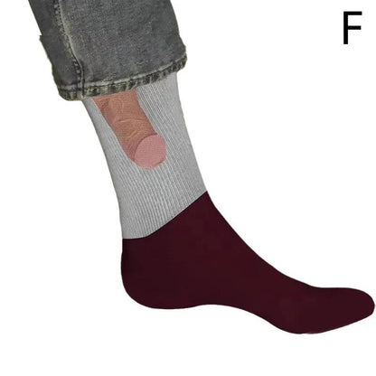 Show Off Socks Novelty Unisex Cotton Crew Socks f by HitMyNeed