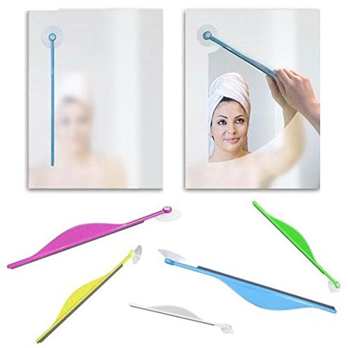 Shower Squeegee Blade with Suction Hook by HitMyNeed