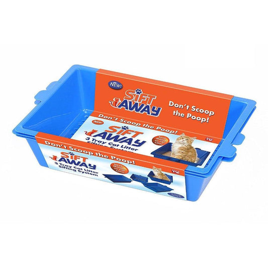 Sift Away Deluxe Cat Litter Sifting Trays (Set of 3) by HitMyNeed