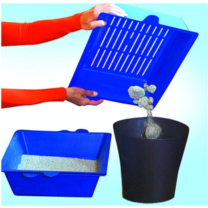 Sift Away Deluxe Cat Litter Sifting Trays (Set of 3) by HitMyNeed