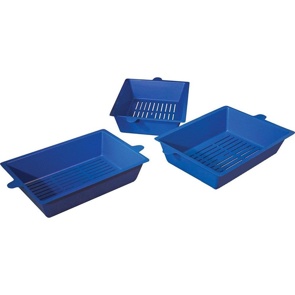 Sift Away Deluxe Cat Litter Sifting Trays (Set of 3) by HitMyNeed