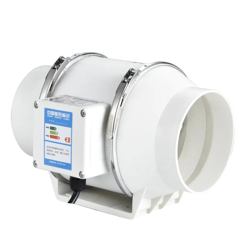 Silent Inline Duct Exhaust Fan for Home Ventilation by HitMyNeed