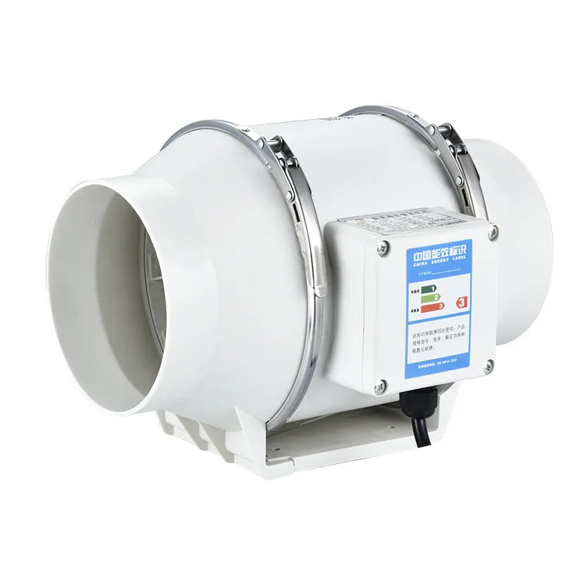 Silent Inline Duct Exhaust Fan for Home Ventilation 6inch by HitMyNeed