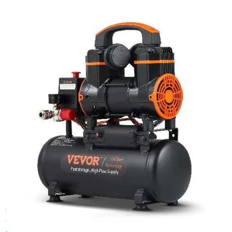 Silent Oil-Free Air Compressor 8-35L 900-1800W 8l-900w by HitMyNeed