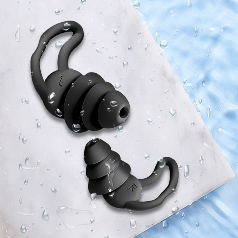 Silicone 3-Layer Noise-Reducing Sleeping Earplugs by HitMyNeed