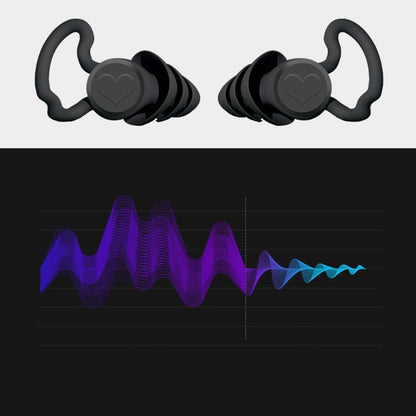 Silicone 3-Layer Noise-Reducing Sleeping Earplugs by HitMyNeed