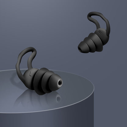 Silicone 3-Layer Noise-Reducing Sleeping Earplugs by HitMyNeed