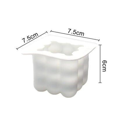 Silicone 3D Bubble Candle Mold for DIY Crafts by HitMyNeed