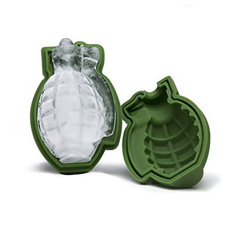 Silicone 3D Grenade Ice Cube Mold by HitMyNeed