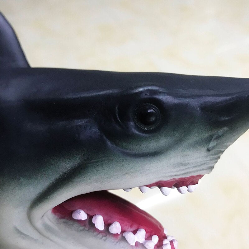Silicone 3D Shark Hand Puppet for Kids by HitMyNeed