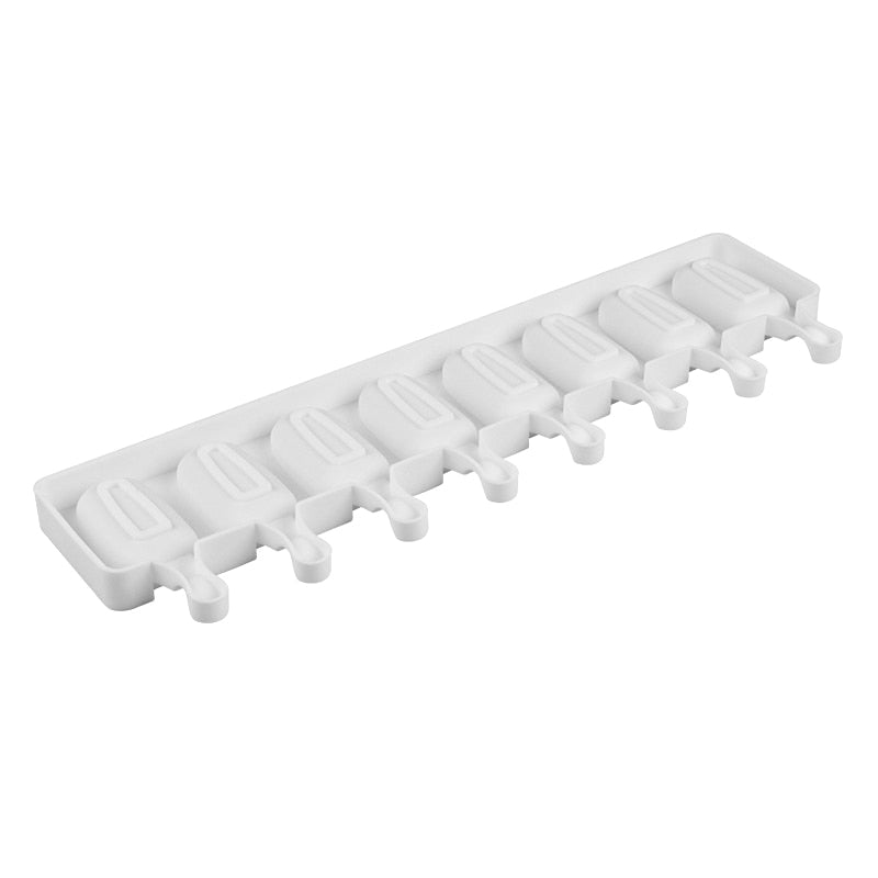 Silicone 8-Cavity Ice Cream & Popsicle Mold Tray by HitMyNeed