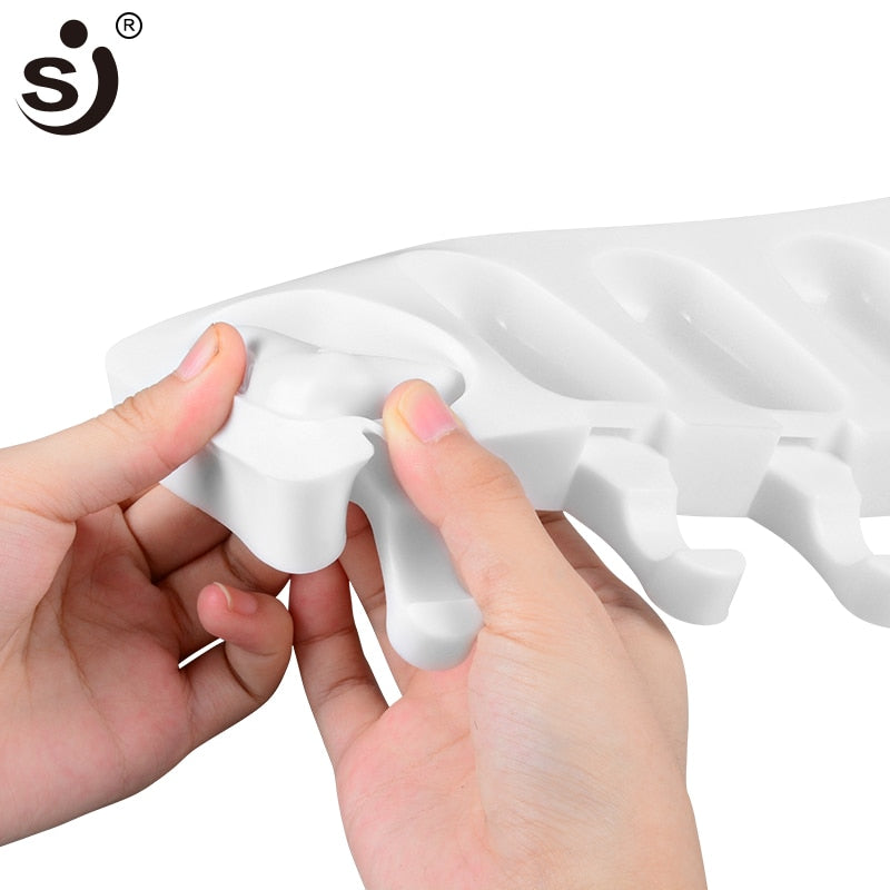 Silicone 8-Cavity Ice Cream & Popsicle Mold Tray by HitMyNeed