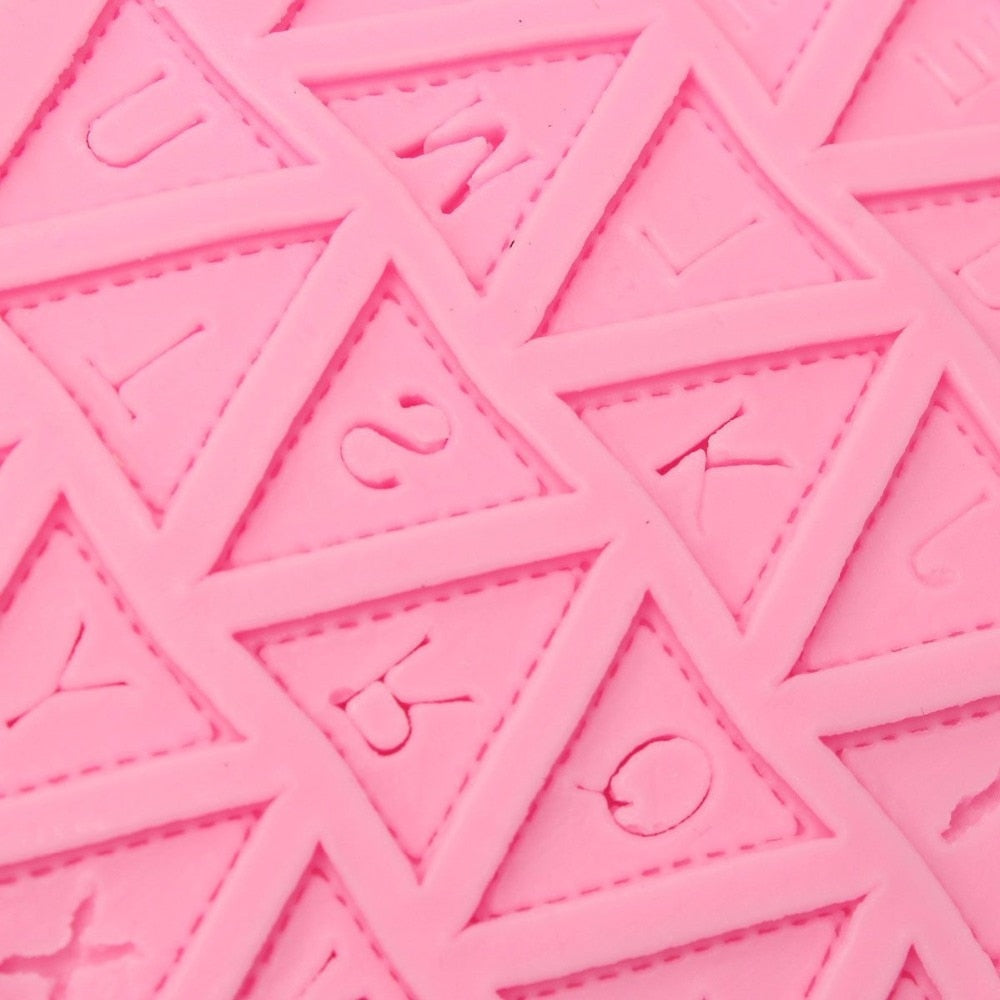 Silicone Alphabet Fondant Mold for Cake Decorating by HitMyNeed