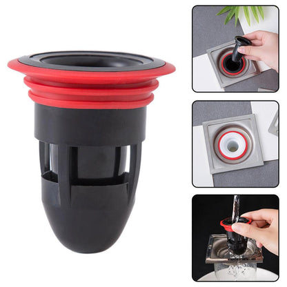 Silicone Anti-Odor Bathroom Floor Drain Core by HitMyNeed