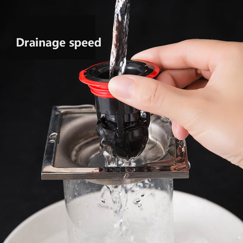 Silicone Anti-Odor Bathroom Floor Drain Core by HitMyNeed
