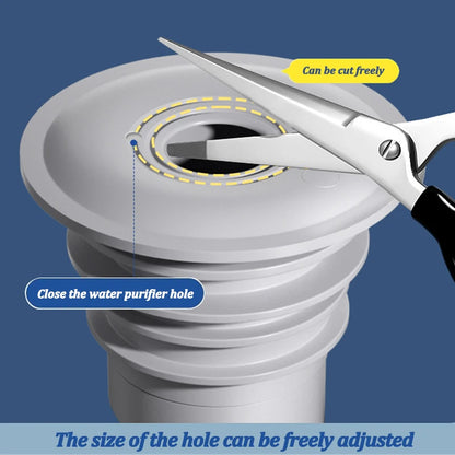 Silicone Anti-Odor Sewer Seal Ring Drain Connector by HitMyNeed