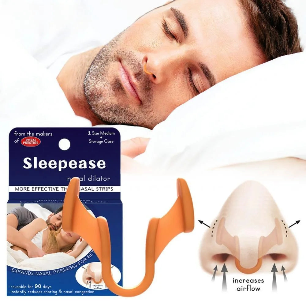 Silicone Anti Snoring Nose Clip Nasal Dilator by HitMyNeed