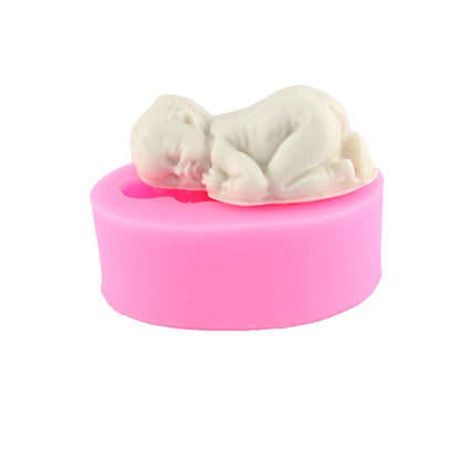 Silicone Baby Topper Mold for Cake Decorating by HitMyNeed