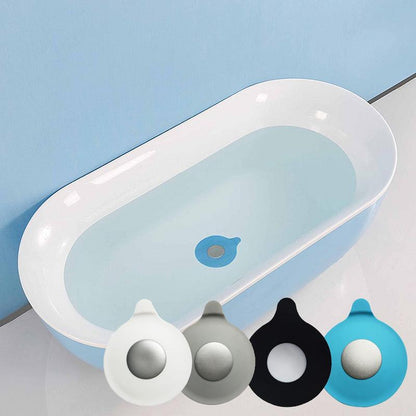 Silicone Bathtub and Sink Drain Stopper Plug by HitMyNeed
