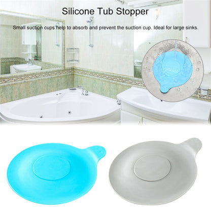 Silicone Bathtub and Sink Drain Stopper Plug by HitMyNeed