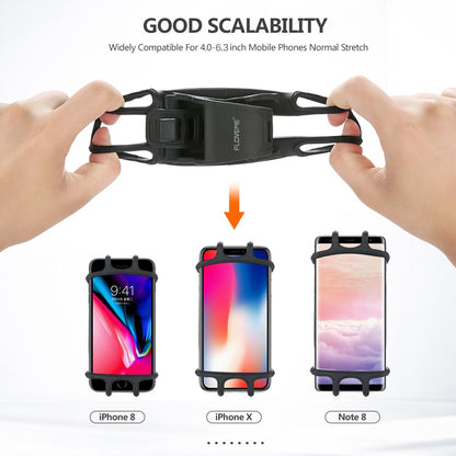 Silicone Bike Phone Mount Holder 4-6.3 Inch by HitMyNeed
