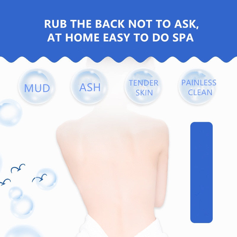 Silicone Body & Back Scrubber Exfoliating Strap by HitMyNeed
