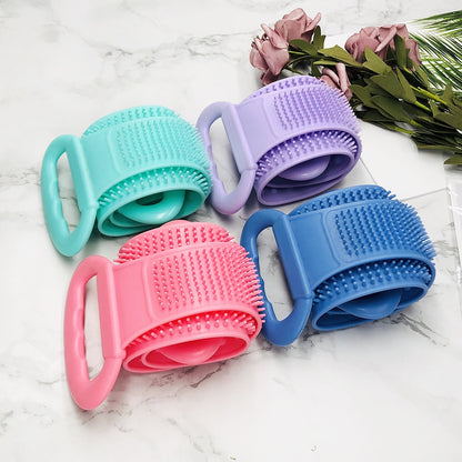 Silicone Body & Back Scrubber Exfoliating Strap by HitMyNeed