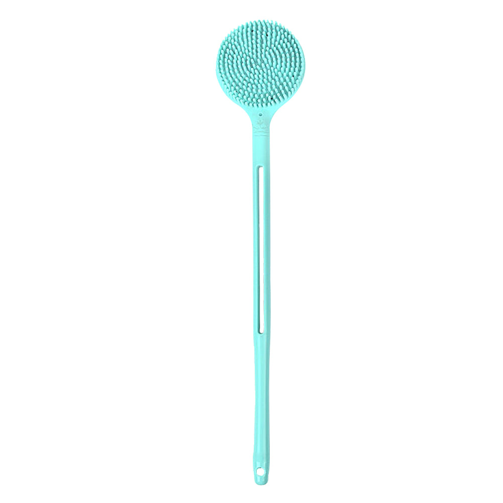 Silicone Body Scrub Brush with Long Handle by HitMyNeed