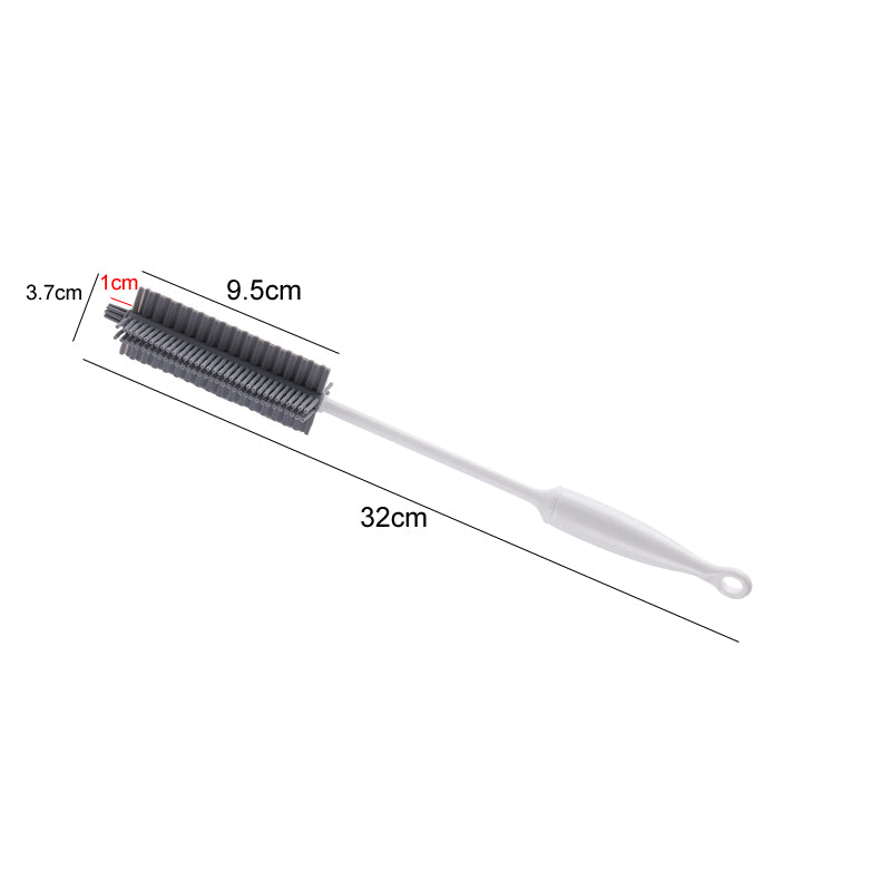 Silicone Bottle Brush Cleaner with Flexible Bristles by HitMyNeed