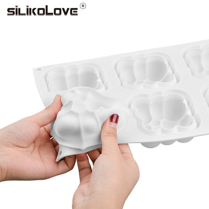 Silicone Bubble Candle Mold Tray - 6-Cavity by HitMyNeed