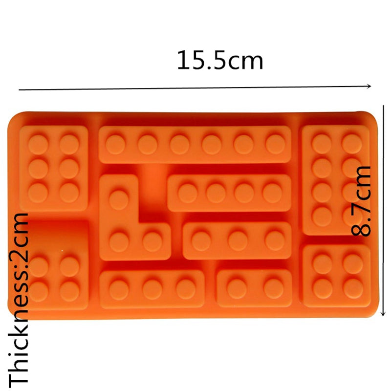 Silicone Building Block Ice Tray Mold by HitMyNeed