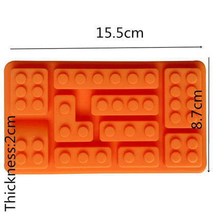 Silicone Building Block Ice Tray Mold by HitMyNeed