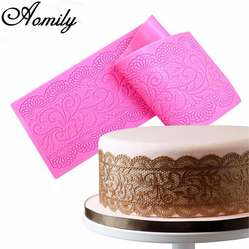 Silicone Cake Lace Mat for Edible & Craft Designs by HitMyNeed